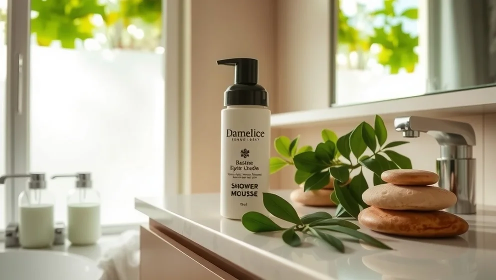 Ida Warg shower mousse för vacker hud