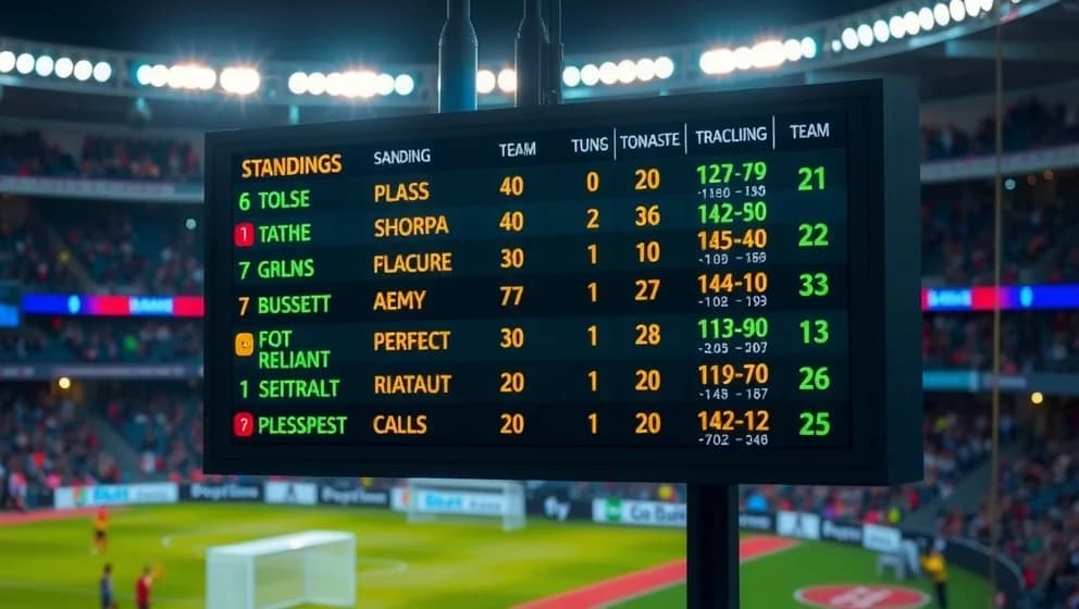 Poängställning i Västerås SK nu